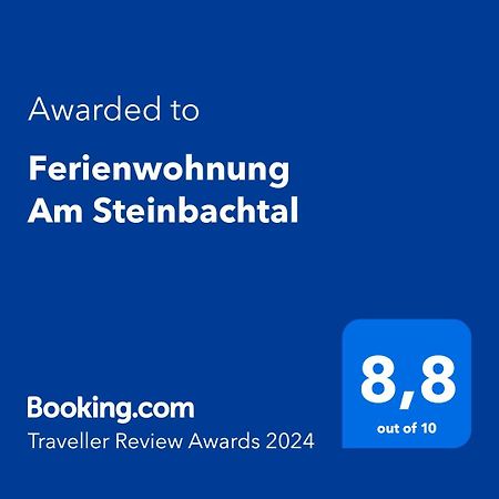 Ferienwohnung Am Steinbachtal Тале Екстериор снимка